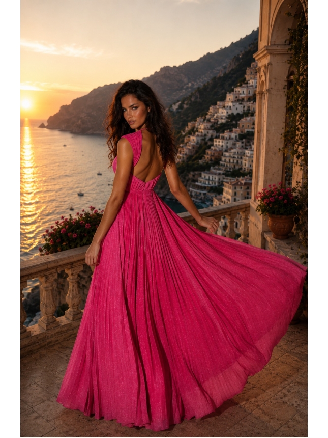 Allure Evening pink Soleil dress