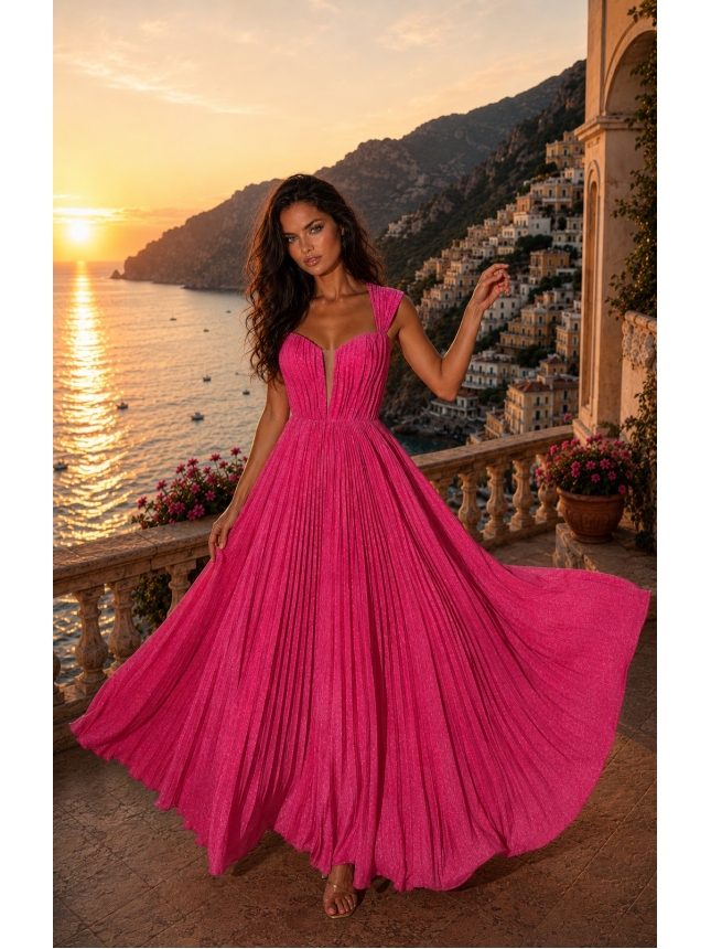 Allure Evening pink Soleil dress