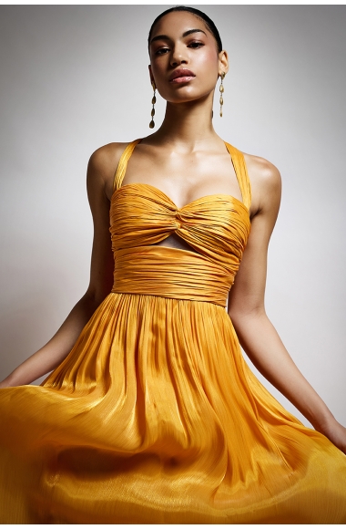 Twins Fantasy yellow dress