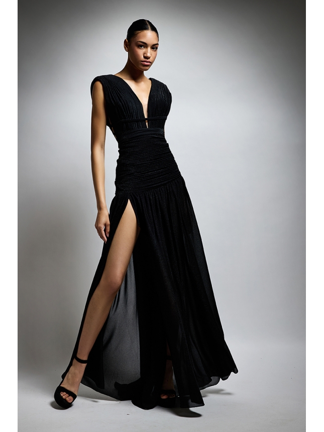 Twins Fantasy black maxi dress