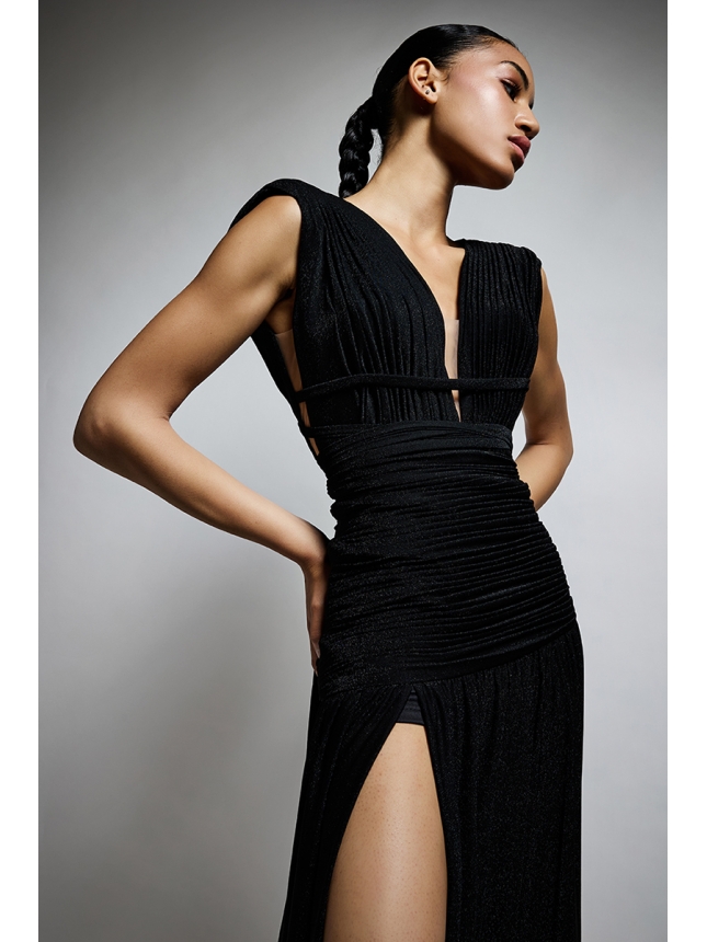 Twins Fantasy black maxi dress