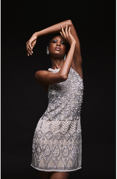 Allure Evenings embellished dress