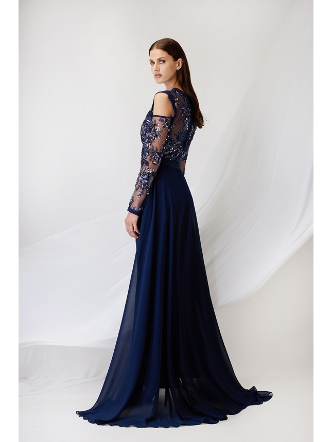Maestri Haute Couture dark blue Jumpsuit