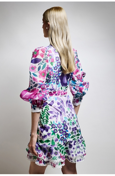 Twins Fantasy mini floral dress