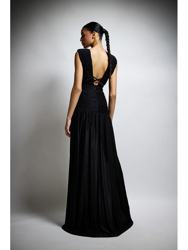 Twins Fantasy black maxi dress