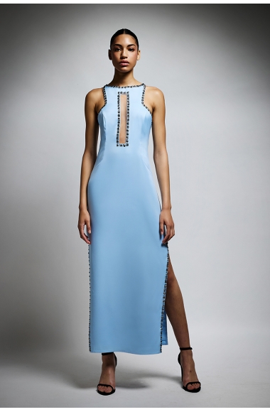 Twins Fantasy light blue dress