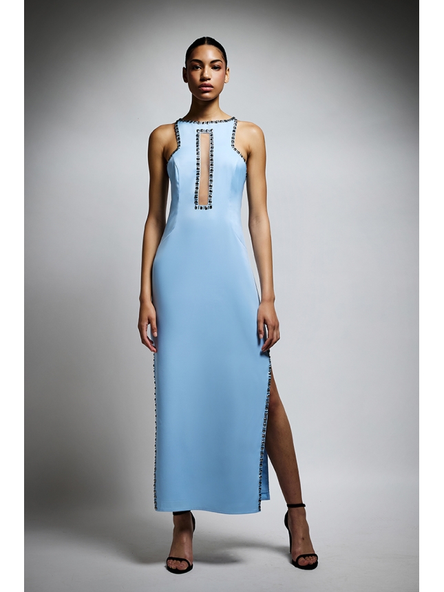 Twins Fantasy light blue dress