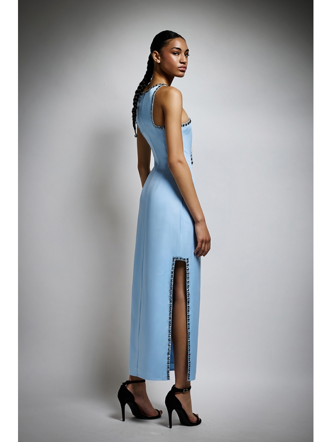 Twins Fantasy light blue dress