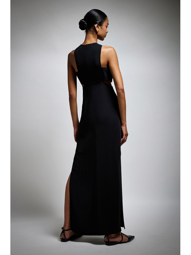 Twins Fantasy black dress with cut outs