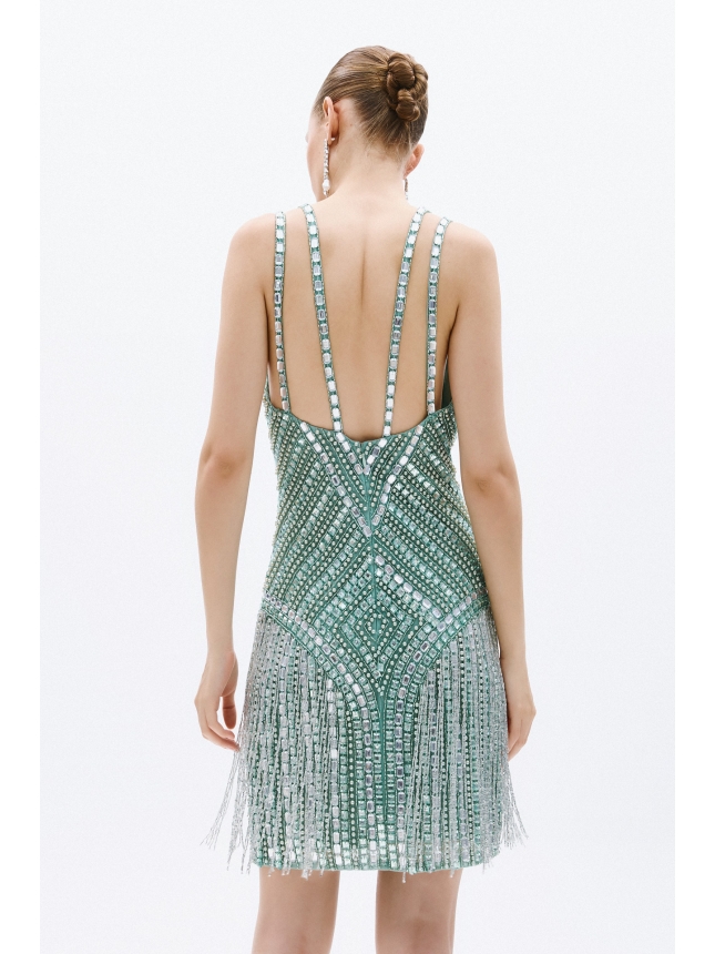 Allure Evening embellished dress