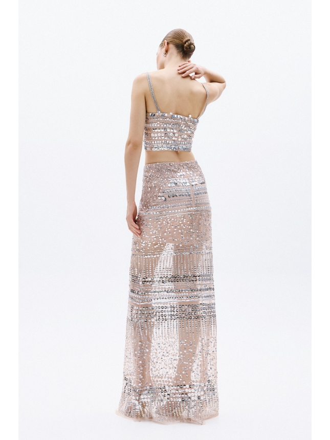 Allure Evenings two-piece embellished set