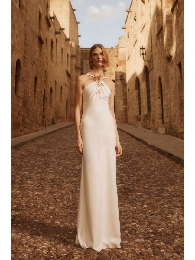 Allure Evenings white maxi dress
