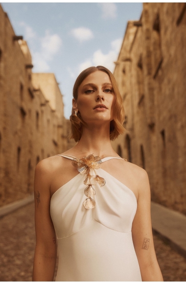 Allure Evenings white maxi dress