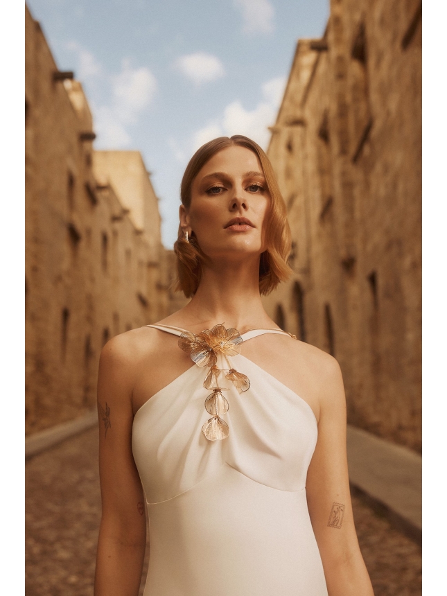 Allure Evenings white maxi dress