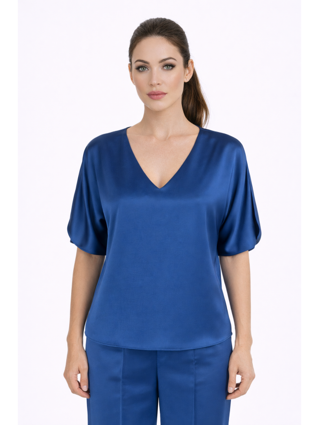 Diana Gallesi blue Blouse