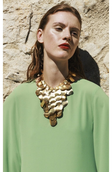 Diana Gallesi green dress