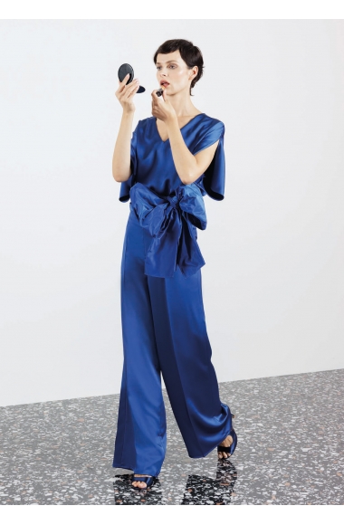 Diana Gallesi blue Blouse