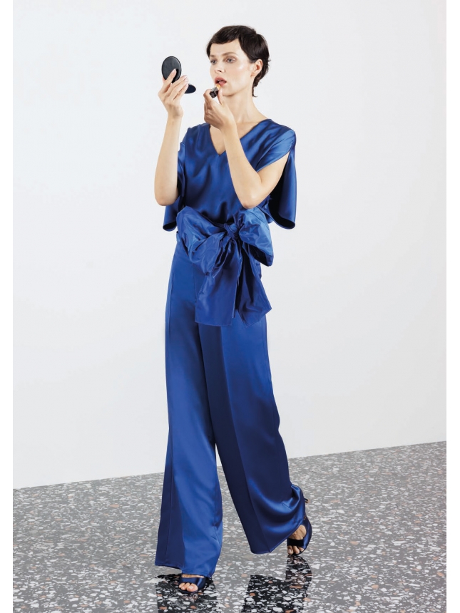 Diana Gallesi blue Blouse