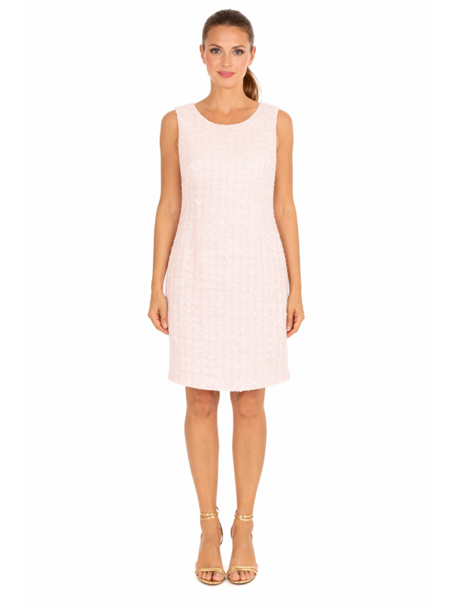 Diana Gallesi pink chanel dress