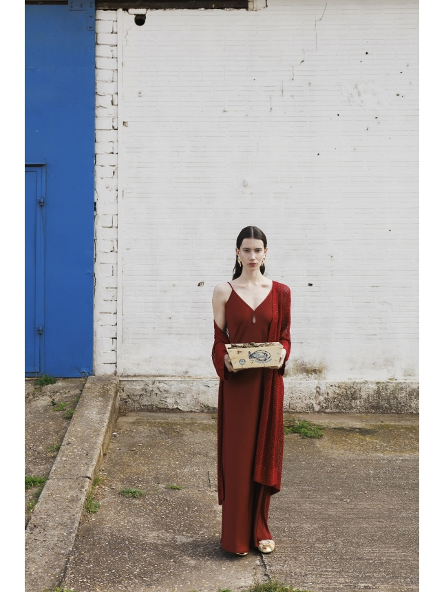 Diana Gallesi red dress