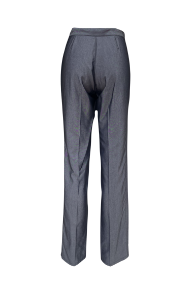 Fendi metallic gray trousers 