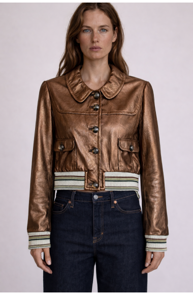 D&G Dolce&Gabbana leather jacket