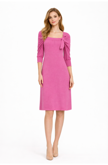 RED Valentino pink knit dress