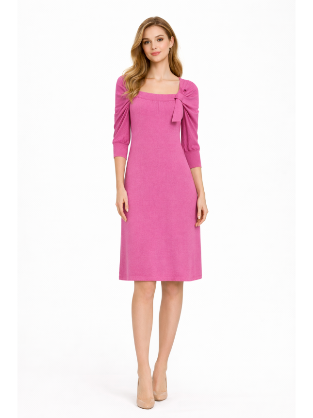 RED Valentino pink knit dress