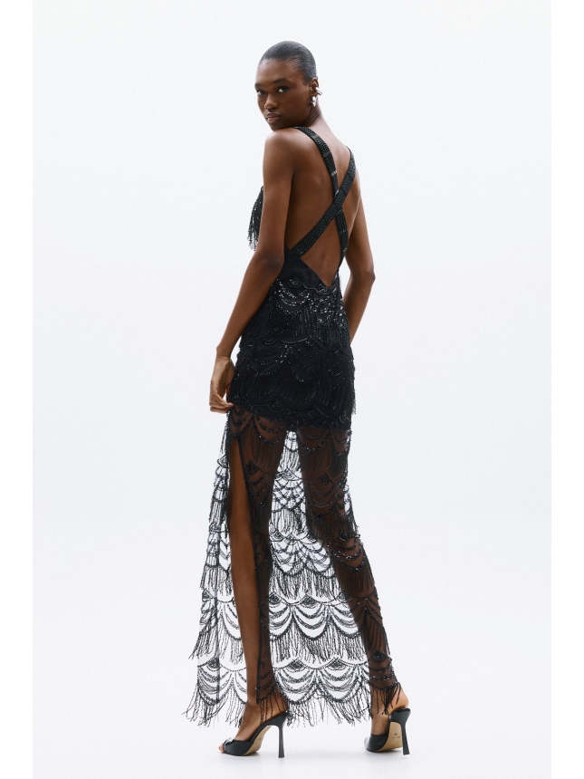 Allure Evenings black maxi dress