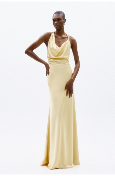 Allure Evenings yellow dress