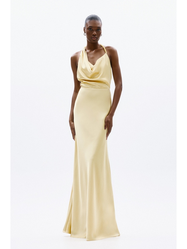 Allure Evenings yellow dress