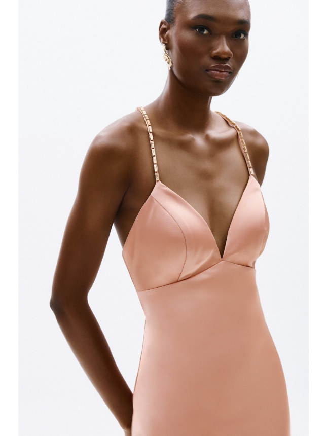 Allure Evening beige dress