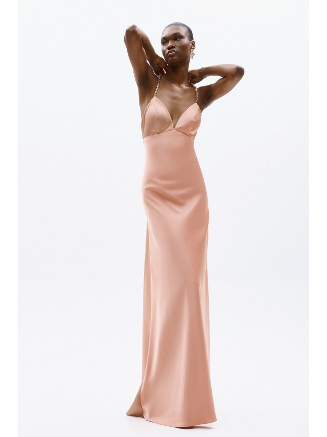 Allure Evening beige dress