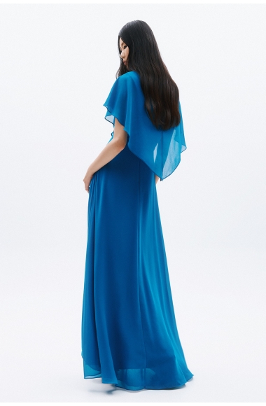 Allure Evening petrol blue dress