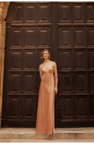 Allure Evening beige dress