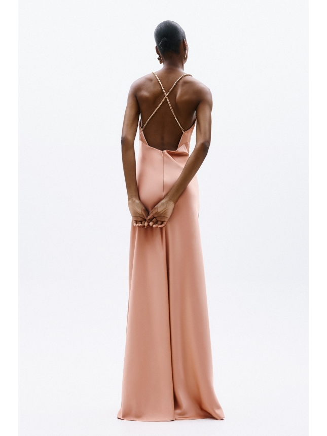 Allure Evening beige dress