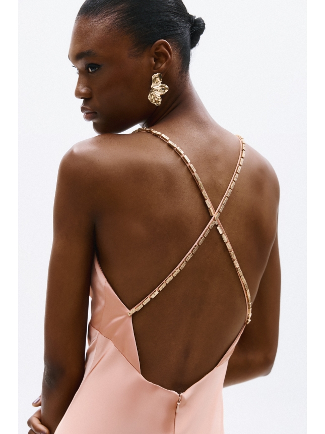 Allure Evening beige dress