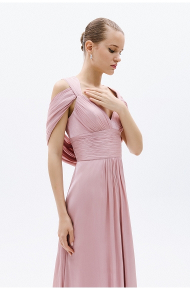 Allure Evening pastel pink dress