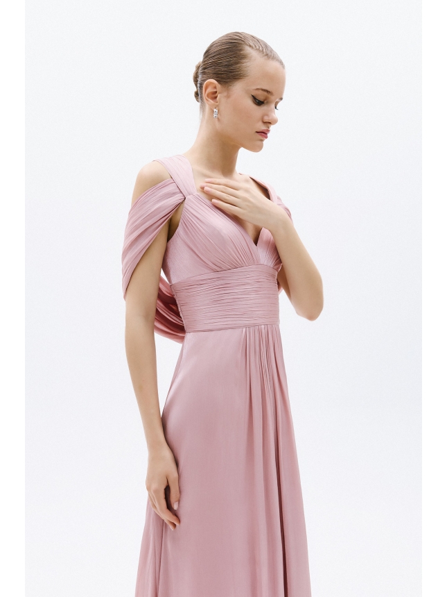 Allure Evening pastel pink dress