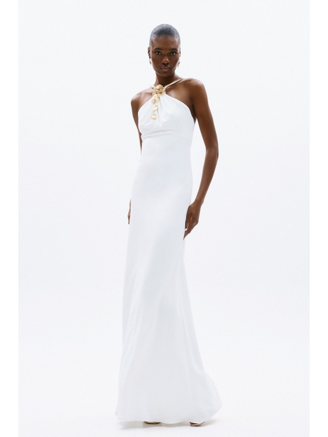 Allure Evening white maxi dress