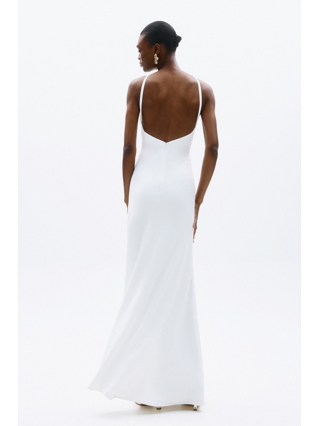 Allure Evening white maxi dress