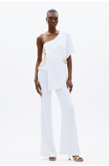 Allure Evening white two-piece set 