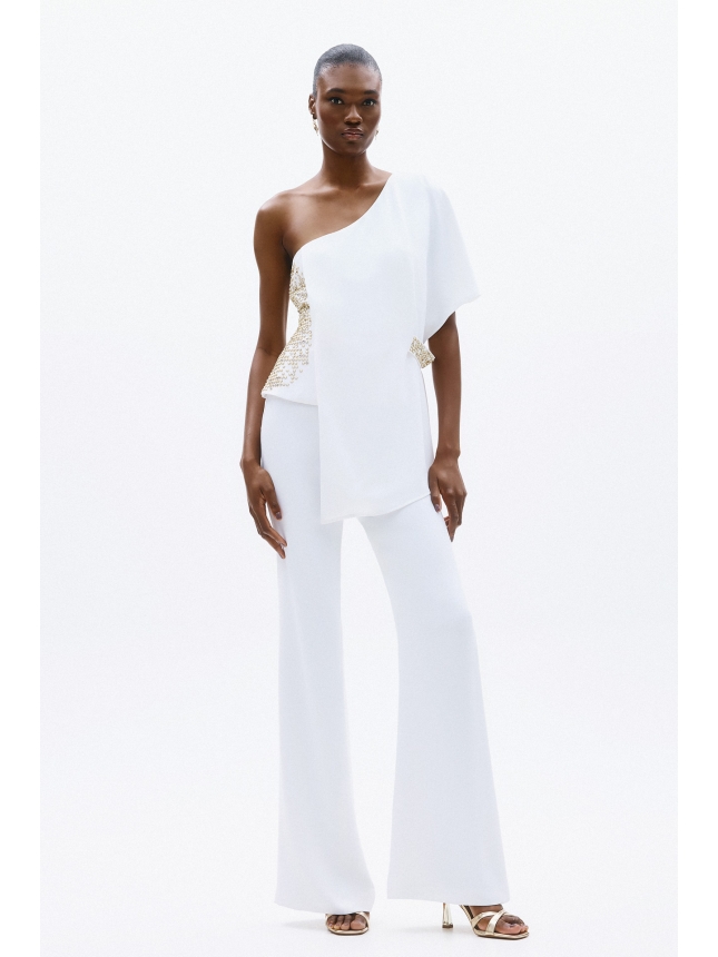 Allure Evening white two-piece set 