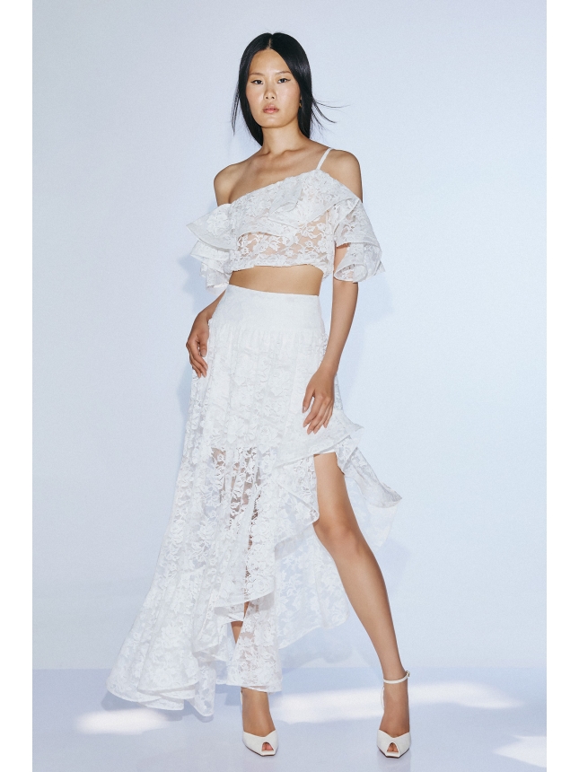 Twins Fantasy white lace set