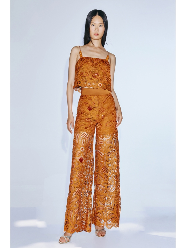 Twins Fantasy brown lace set