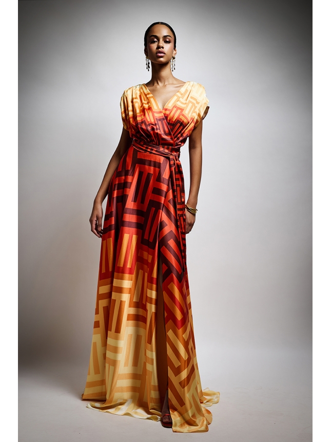 Twins Fantasy sunset dress