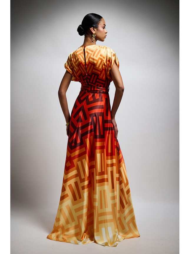 Twins Fantasy sunset dress