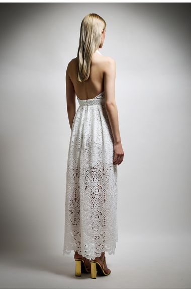 Twins Fantasy white lace dress