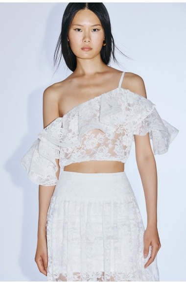 Twins Fantasy white lace set