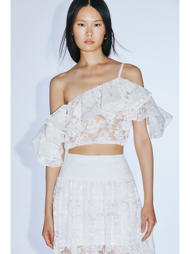 Twins Fantasy white lace set